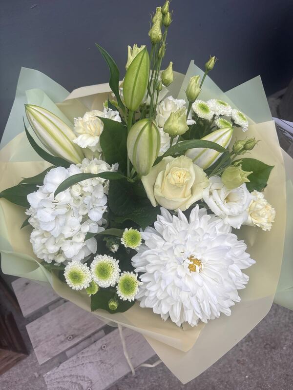 Flowers delivered to customer