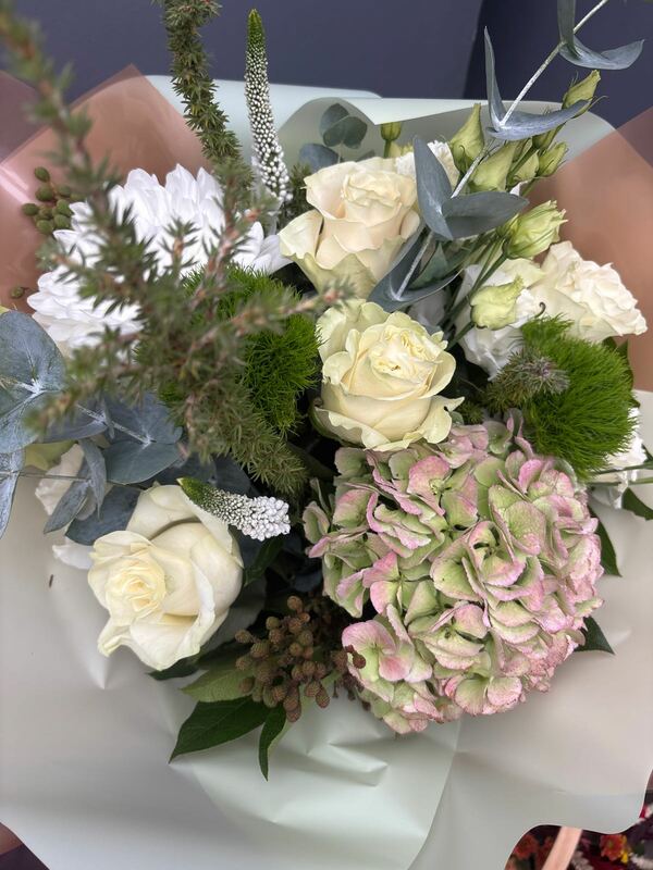 Flowers delivered to customer