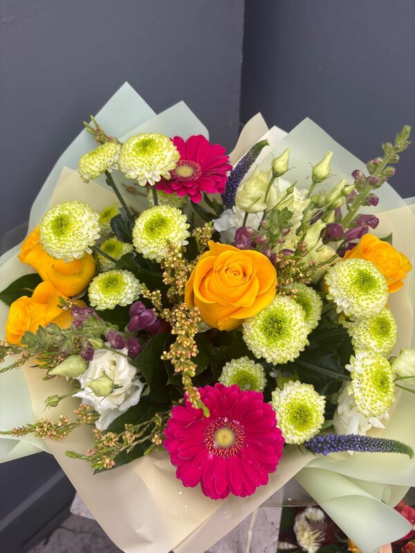Flowers delivered to customer