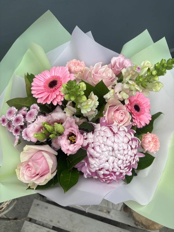 Flowers delivered to customer