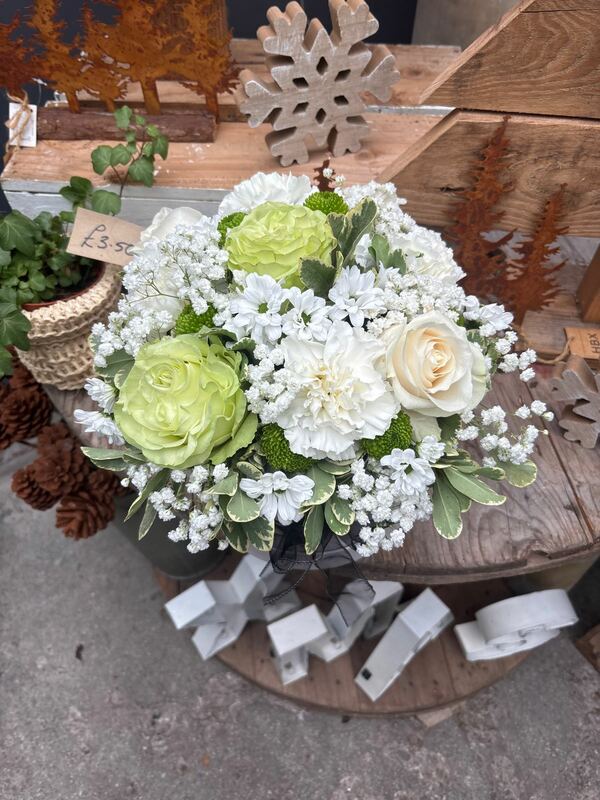 Flowers delivered to customer