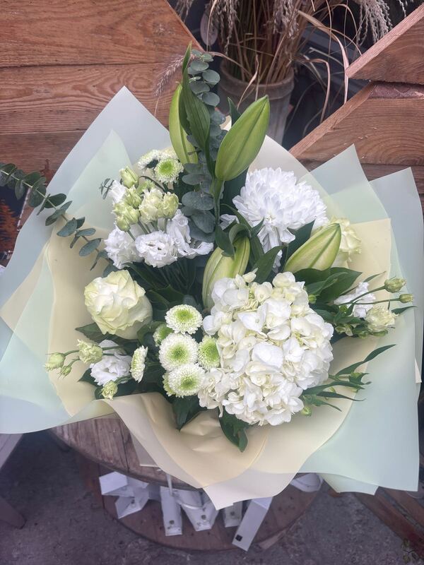 Flowers delivered to customer