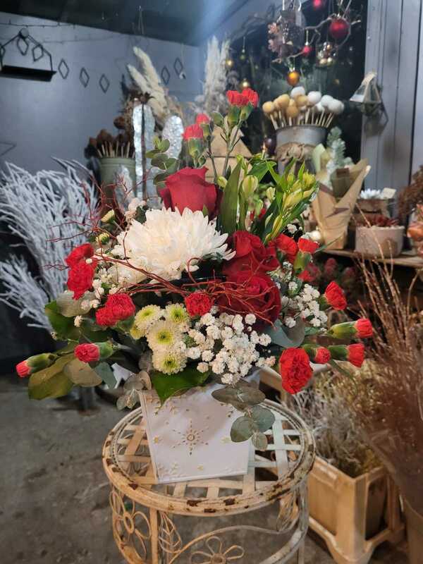 Flowers delivered to customer