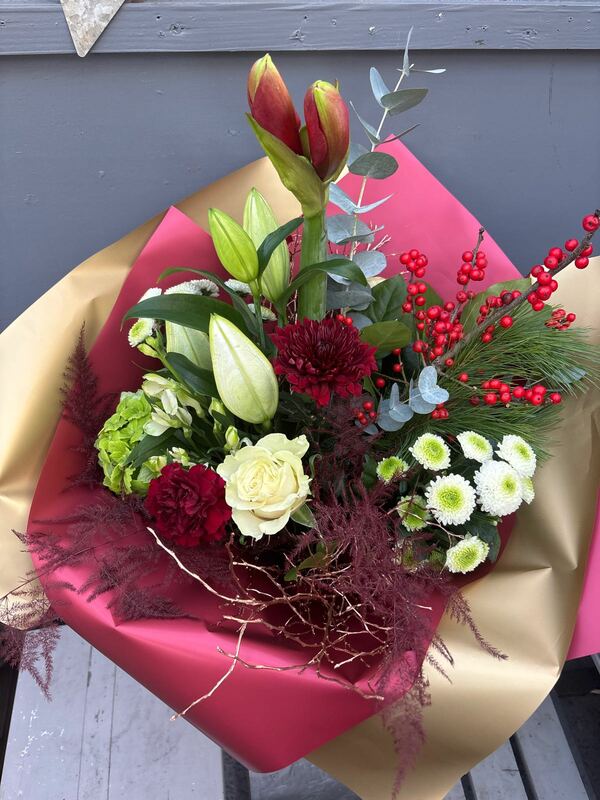Flowers delivered to customer