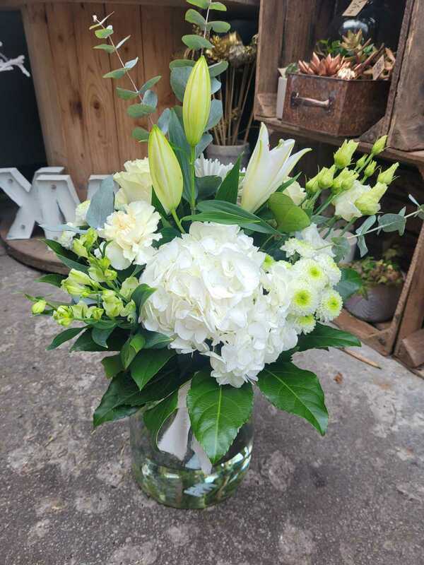 Flowers delivered to customer