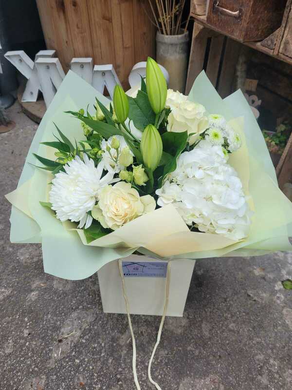 Flowers delivered to customer