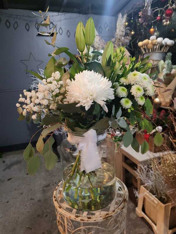 Flowers delivered to customer
