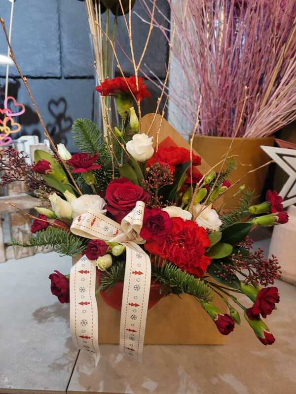 Flowers delivered to customer