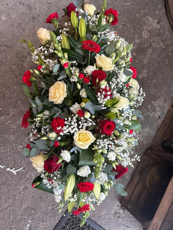 Flowers delivered to customer