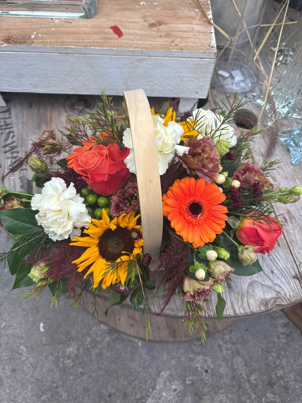 Flowers delivered to customer