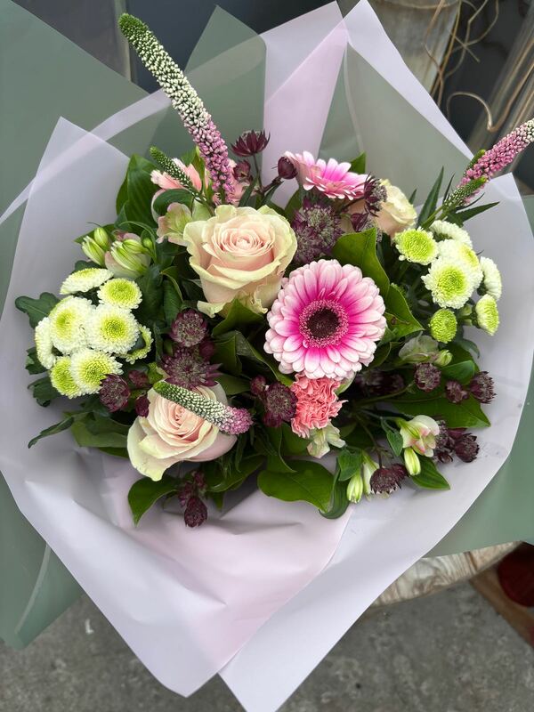 Flowers delivered to customer