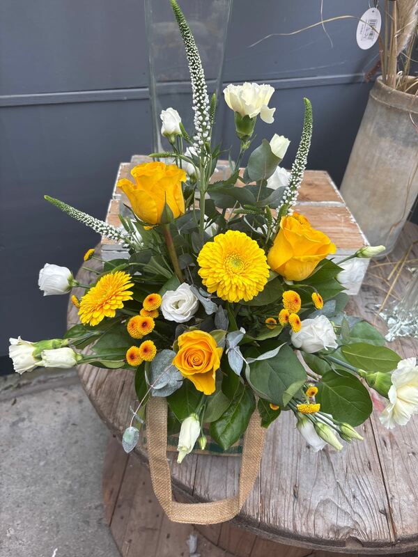 Flowers delivered to customer