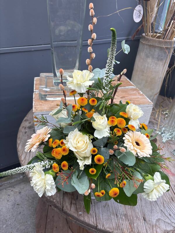 Flowers delivered to customer