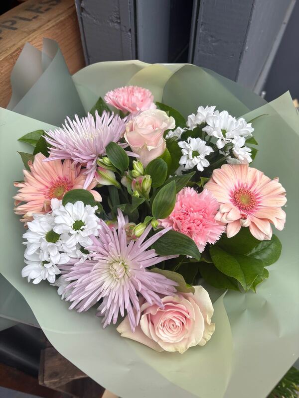 Flowers delivered to customer