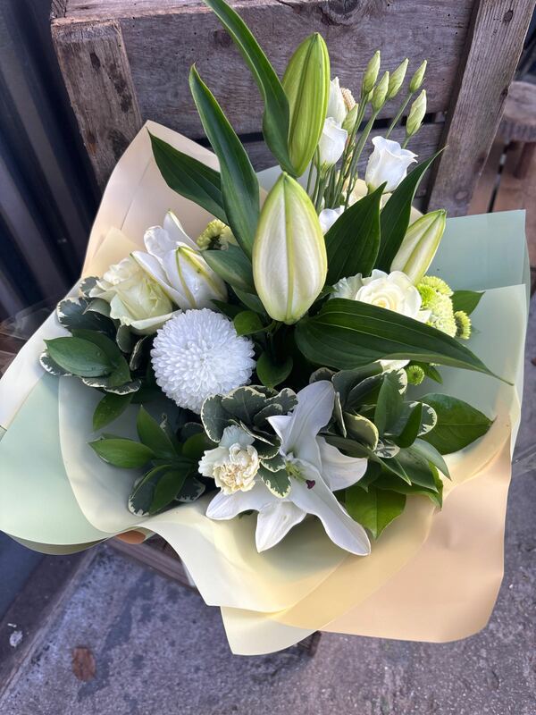 Flowers delivered to customer