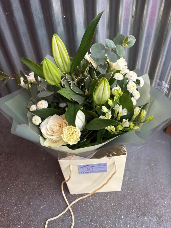 Flowers delivered to customer