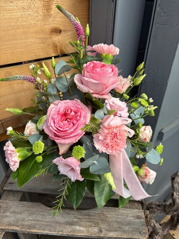 Flowers delivered to customer