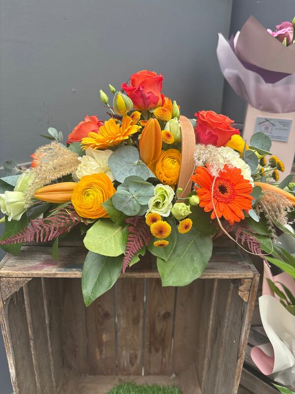 Flowers delivered to customer