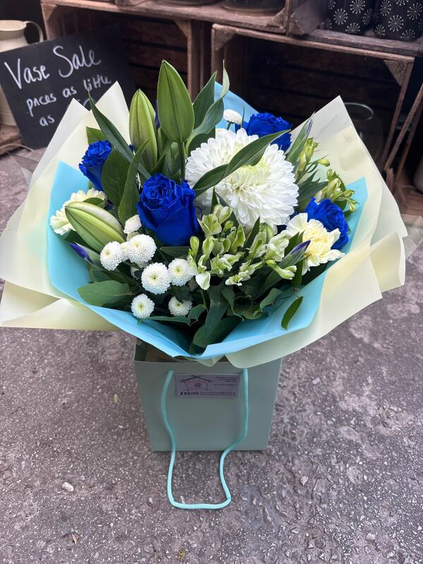 Flowers delivered to customer