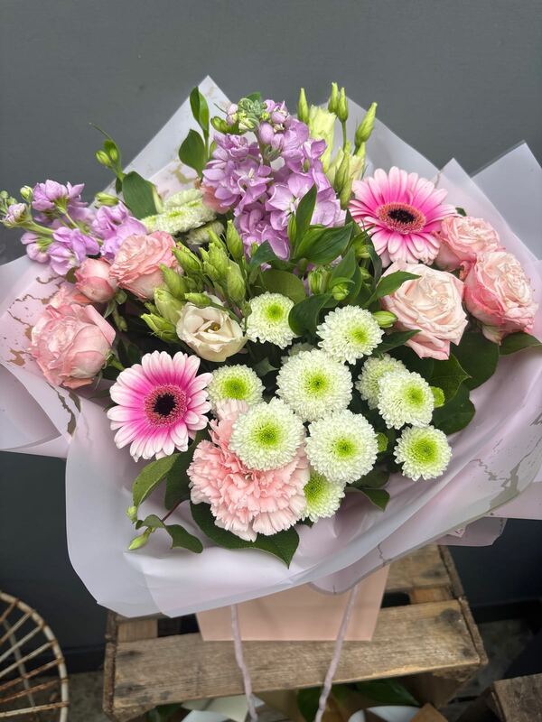 Flowers delivered to customer
