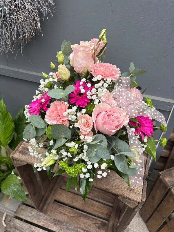 Flowers delivered to customer