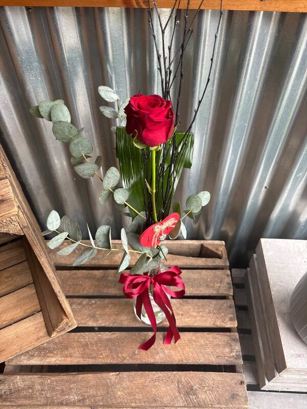 Flowers delivered to customer