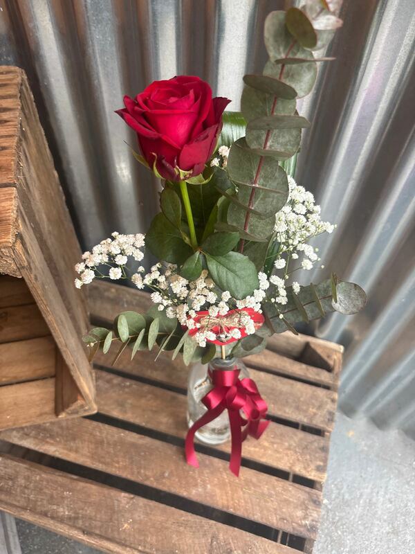Flowers delivered to customer