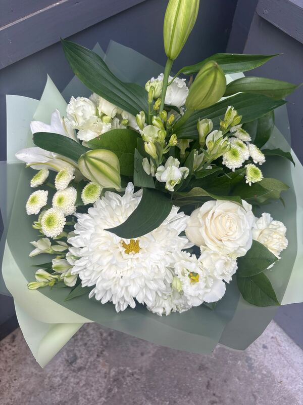Flowers delivered to customer