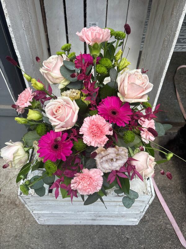 Flowers delivered to customer