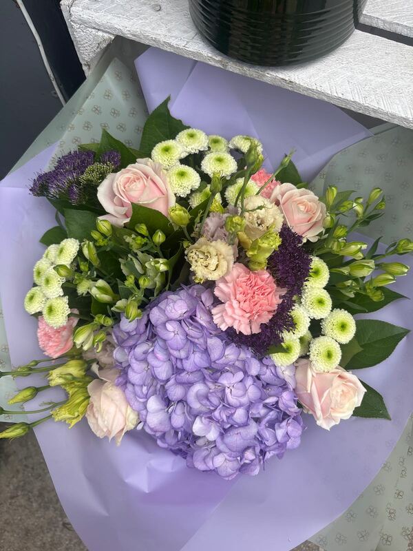 Flowers delivered to customer