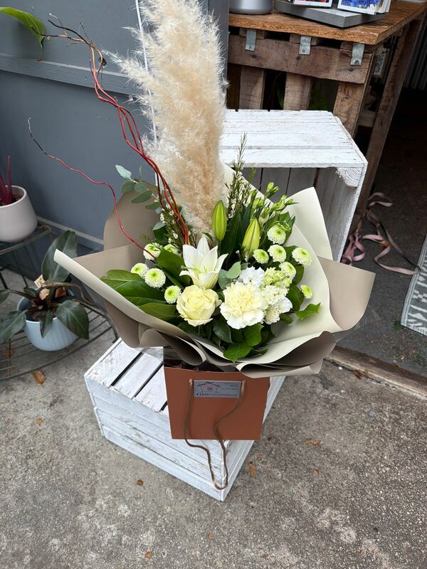 Flowers delivered to customer