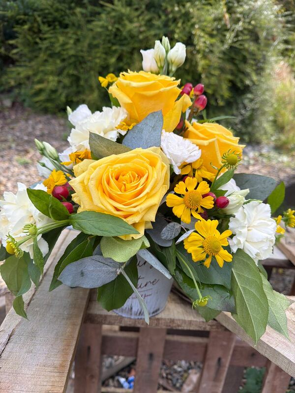 Flowers delivered to customer