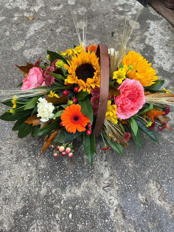 Flowers delivered to customer