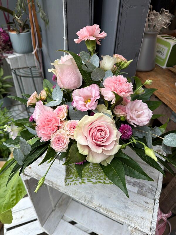 Flowers delivered to customer