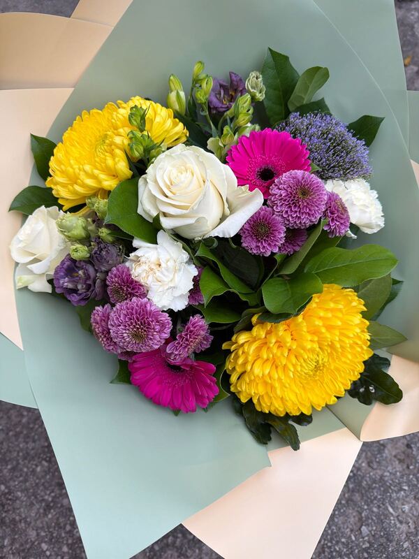 Flowers delivered to customer