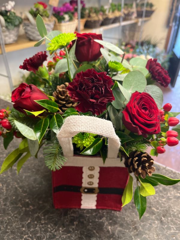 Flowers delivered to customer