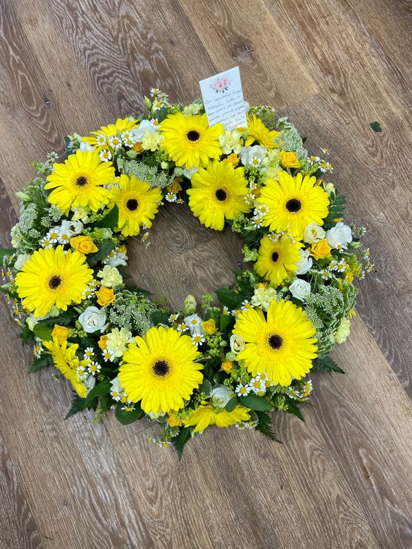 Flowers delivered to customer