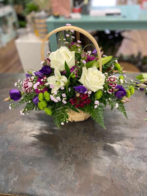 Flowers delivered to customer