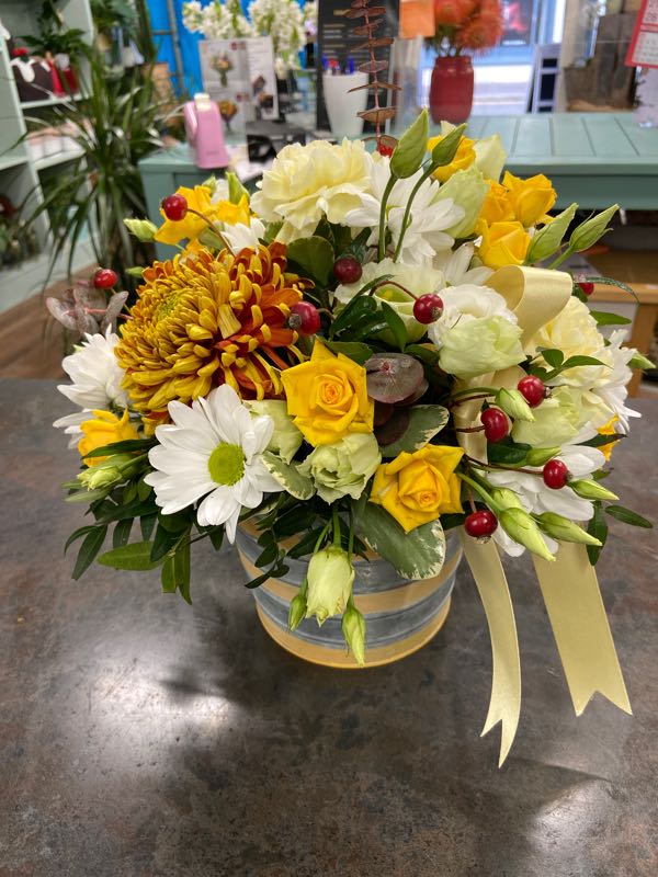 Flowers delivered to customer
