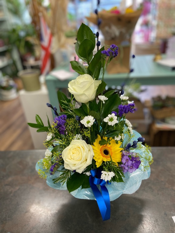 Flowers delivered to customer