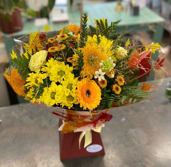 Flowers delivered to customer