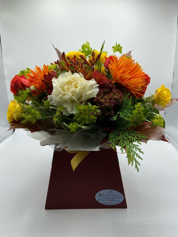 Flowers delivered to customer