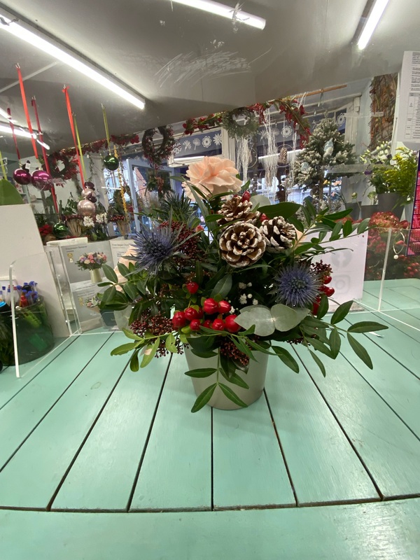 Flowers delivered to customer