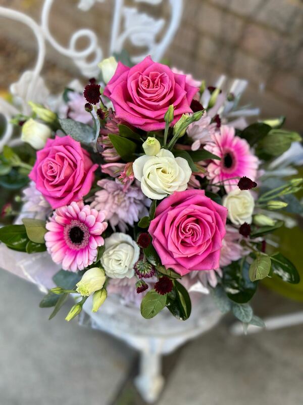 Flowers delivered to customer