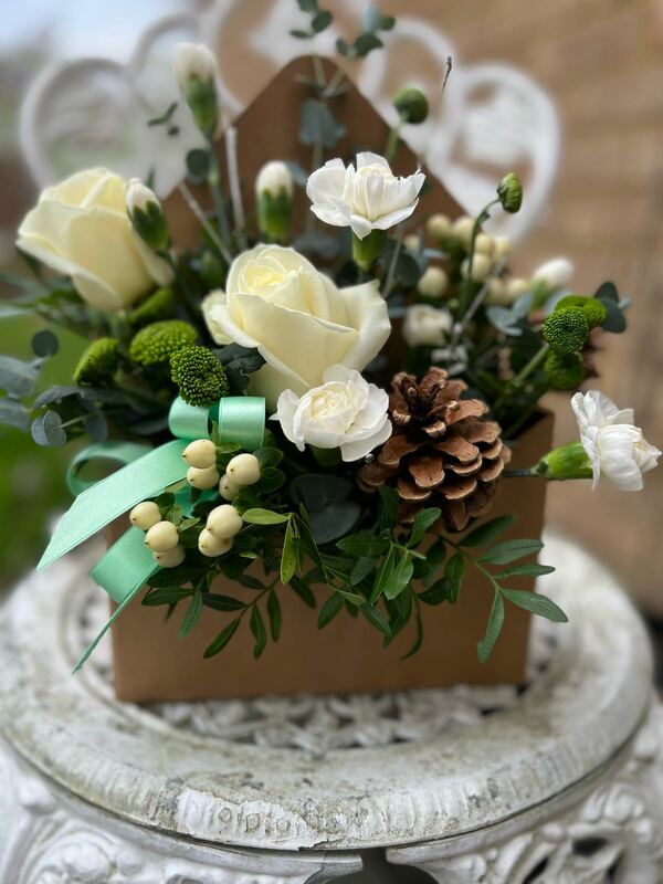 Flowers delivered to customer