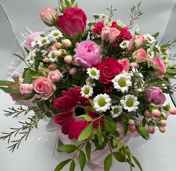 Flowers delivered to customer