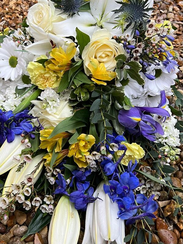 Flowers delivered to customer