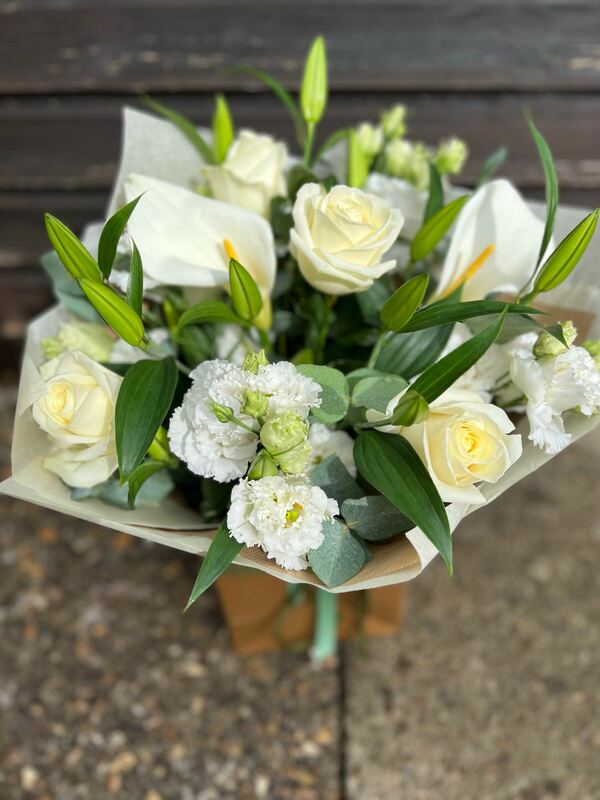 Flowers delivered to customer