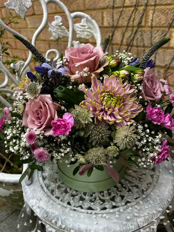 Flowers delivered to customer