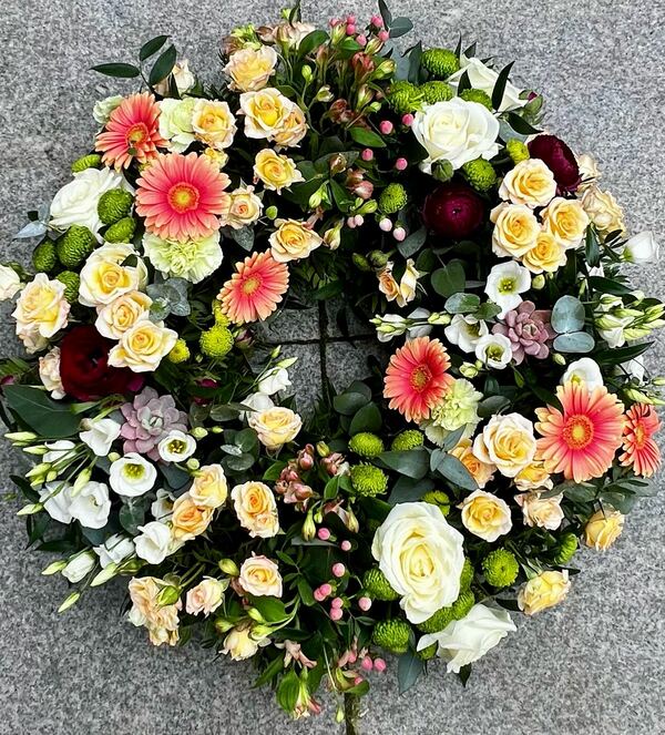 Flowers delivered to customer